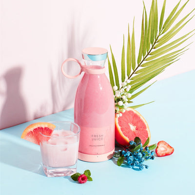 350ML elektrische sapcentrifuge, blender, mixer, USB-oplaadbaar, draagbare blender, beker, keukengereedschapsset Nexora Store