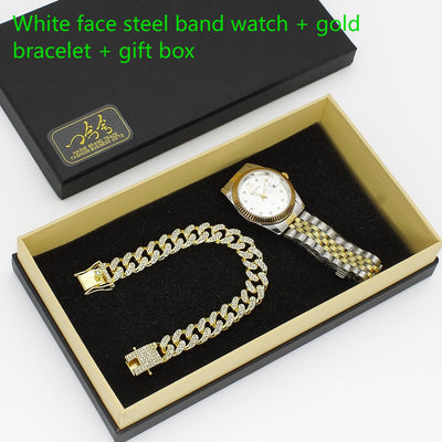Wristwatch Glasses New Men's Watch Business Foreign Trade Sunglasses Watch Gift Box Suit Nexora Store