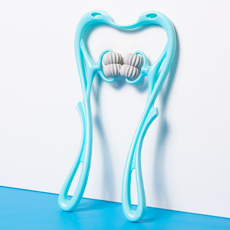 Multifunctionele handmatige nekmassage-apparaat met zes wielen, massage-relief-roller, massage-instrument Nexora Store