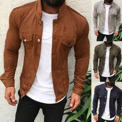 Cargojack met meerdere knopen en zakken voor heren, casual Nexora Store