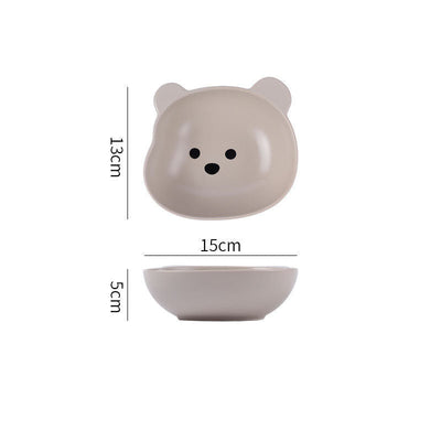 Home Cartoon schattig beervormig dinerbord Nexora Store
