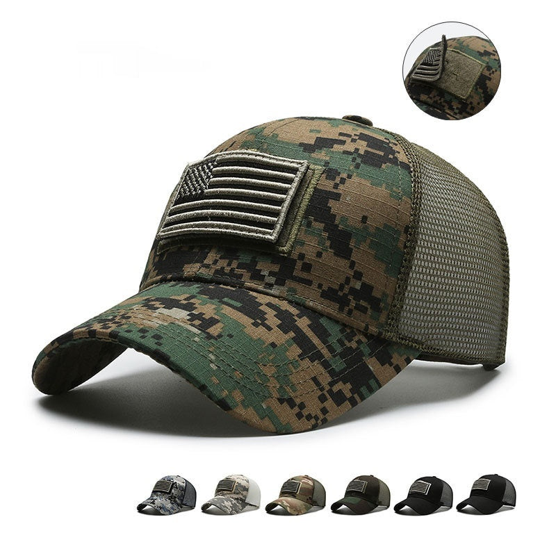 Tear Mark Velcro Outdoor Zonbescherming Tactische Camouflage Baseballpet Nexora Store