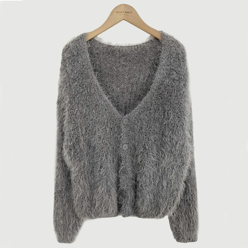 Nerts gebreide cardigan met lange mouwen voor dames Ritchy's Shop
