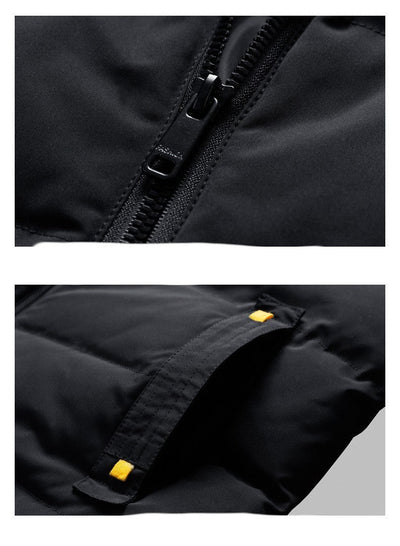 Heren herfst-winterjas jeugd slim fit Nexora Store