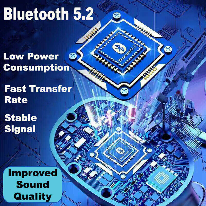 TWS Draadloze 5.1 Waterdichte Bluetooth Sport Oordopjes Ritchy's Shop