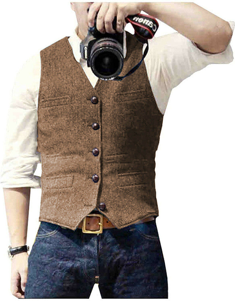 Suit Vest Best Man Wedding Nexora Store
