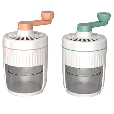 Handbediende ijsschaafmachine, kleine huishoudelijke ijscrusher, handbediende smoothiemachine, hagelijsmachine, keukengadgets Ritchy's Shop