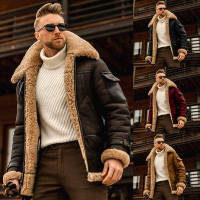 Winterjas Heren Militaire Fleece Warme Jassen Heren Bontkraag Jassen Leger Tactische Jas Ritchy's Shop