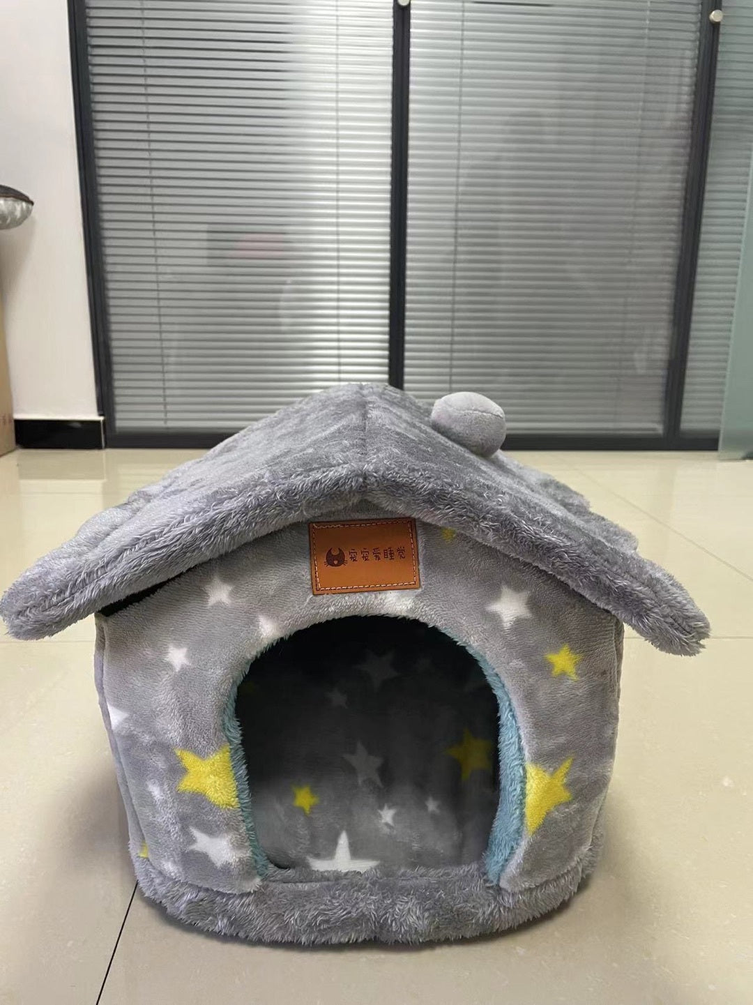 Opvouwbaar hondenhuis, kattenbed, wintervilla, slaapkennel, verwijderbaar nest, warme, afgesloten grot, bank, huisdierbenodigdheden Nexora Store