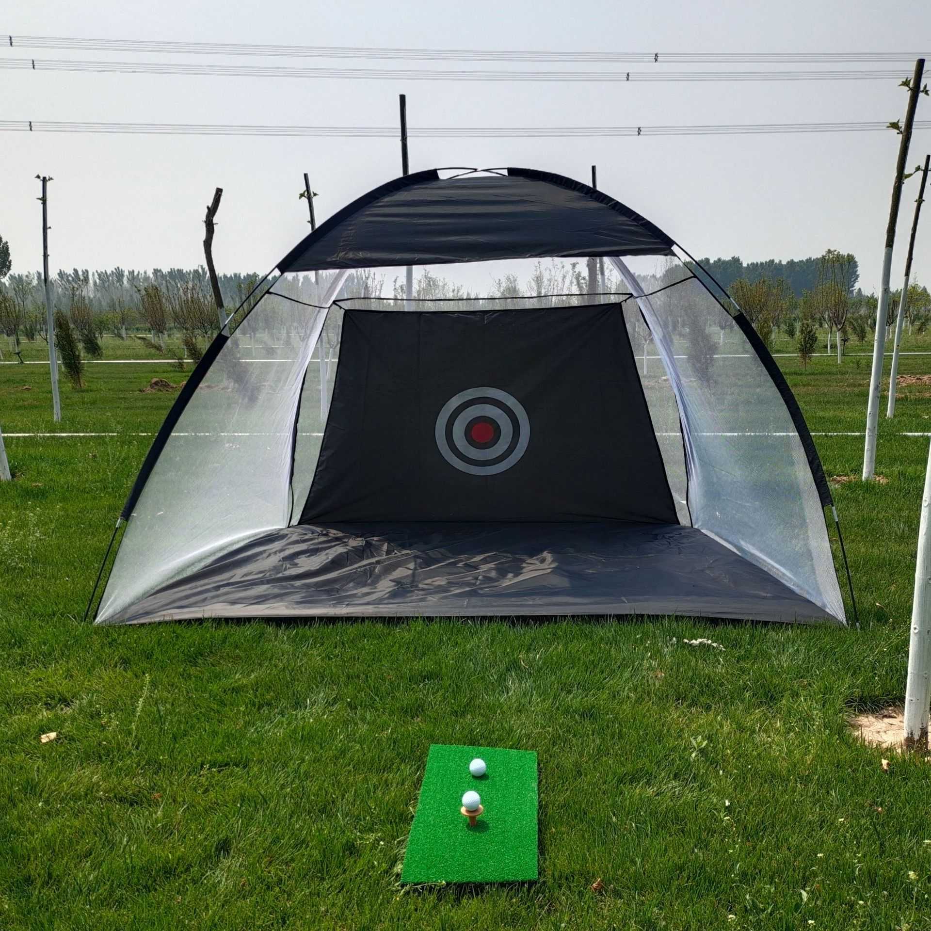 Golf oefennet tent Golf slagkooi tuin grasland oefentent golf trainingsuitrusting gaas buiten Ritchy's Shop