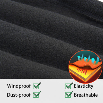Winter winddichte sjaals fleece buis sjaal masker zachte halve gezichtsbedekking ski snowboard nekwarmer gaiter mode vrouwen mannen winter fleece gezichtsmasker sjaal bivakmuts nekwarmer Ritchy's Shop