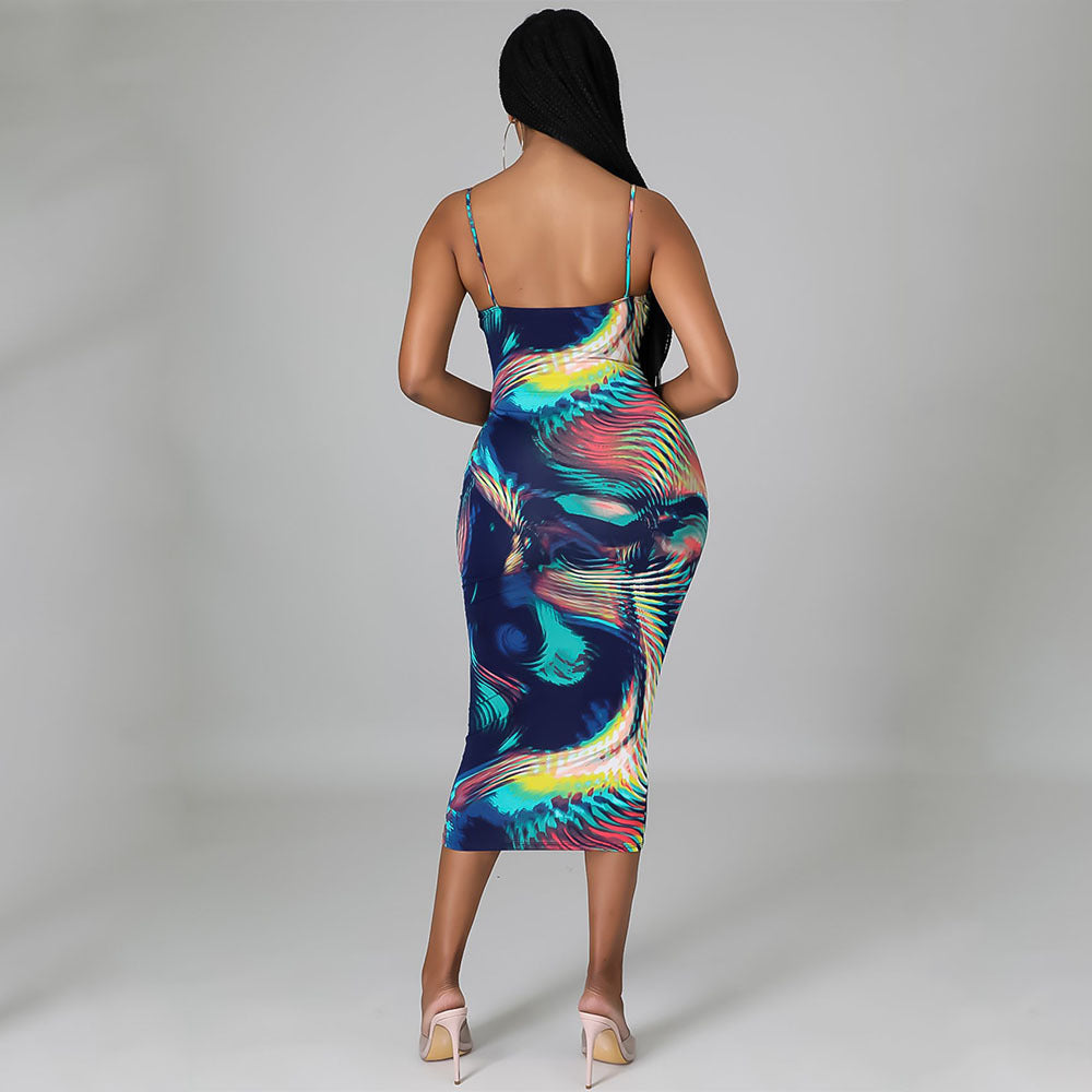 Mode Sexy Digitale Print Jarreteljurk Nexora Store