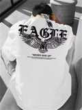 Zomer heren losse plus size print ronde hals korte mouwen T-shirt Ritchy's Shop