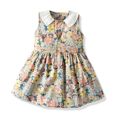 Schattige bloemen prinses shirt shorts tweedelig setje Nexora Store