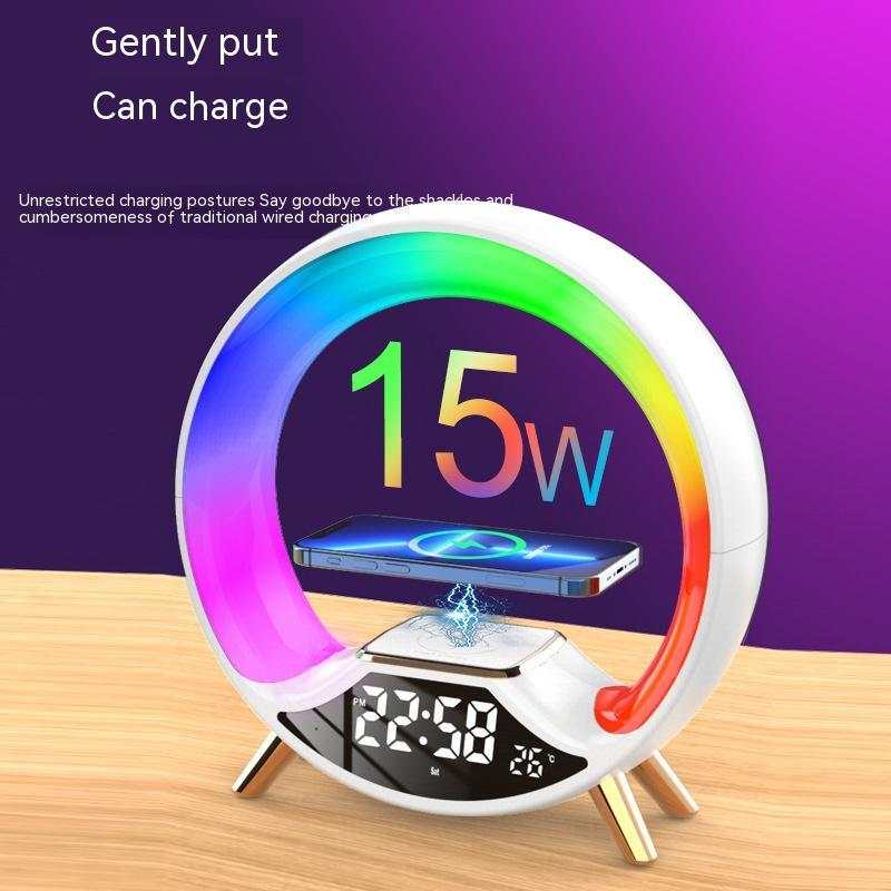 O Light Three In One Wireless Charging Multifunctional Bluetooth Speaker Night Light Nexora Store
