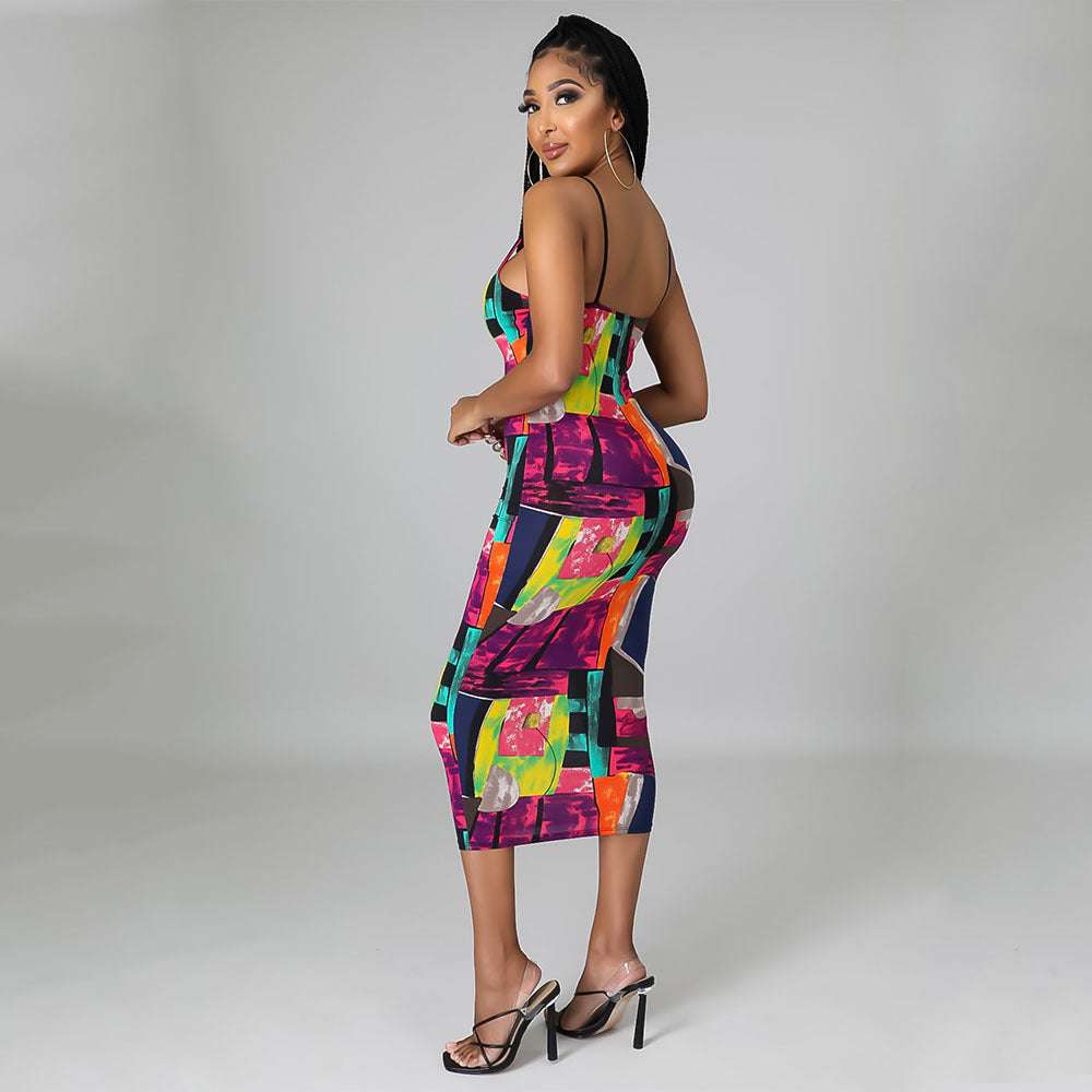 Mode Sexy Digitale Print Jarreteljurk Nexora Store