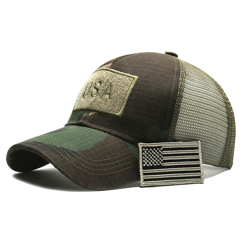 Tear Mark Velcro Outdoor Zonbescherming Tactische Camouflage Baseballpet Nexora Store