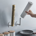 Creatieve plastic filmhouder zonder gaten om de pot op te hangen Nexora Store