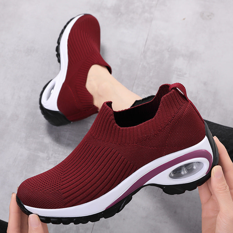 Sneakers Dames Air Cushion Mesh Ademende Hardloopschoenen Nexora Store