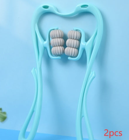 Multifunctionele handmatige nekmassage-apparaat met zes wielen, massage-relief-roller, massage-instrument Nexora Store