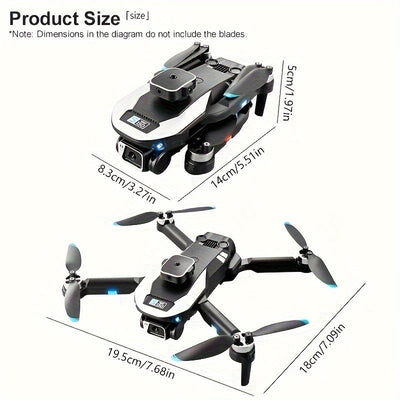FPV Drone 4k S150 GPS met 4K dubbele camera Obstakelvermijding RC Quadcopter Helikopter Optische stroom Flycam Doron Dronne Nexora Store