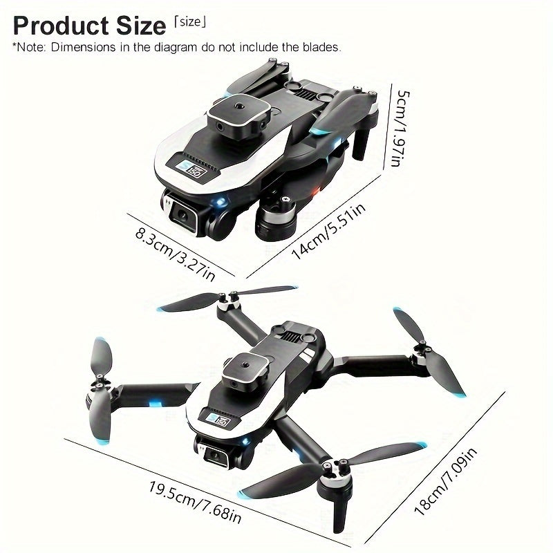 FPV Drone 4k S150 GPS met 4K dubbele camera Obstakelvermijding RC Quadcopter Helikopter Optische stroom Flycam Doron Dronne Nexora Store