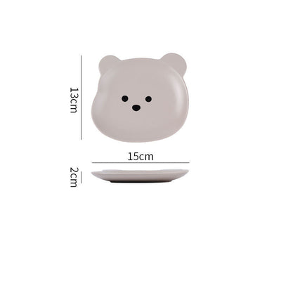 Home Cartoon schattig beervormig dinerbord Nexora Store