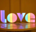 Valentines Day Decor LED LOVE Light Valentines Day Gift For Girlfriend Bithday Wedding Party Decoration Romantic Wedding Decor Nexora Store
