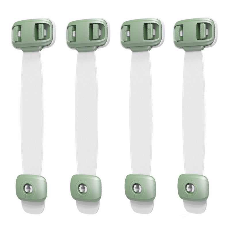 Veiligheidsslot voor baby's, anti-clip handdeur, kastsloten voor koelkast, ladekast, veilig slot voor kinderen, geen gereedschap of boren, kindveilige kastbeveiliging, ladedeursloten voor kastdeuren Ritchy's Shop