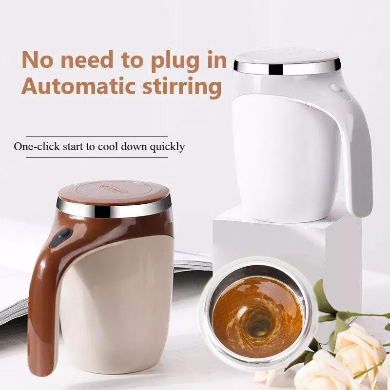 Rechargeable Model Automatic Stirring Cup Coffee Cup High Value Electric Stirring Cup Lazy Milkshake Rotating Magnetic Water Cup Nexora Store
