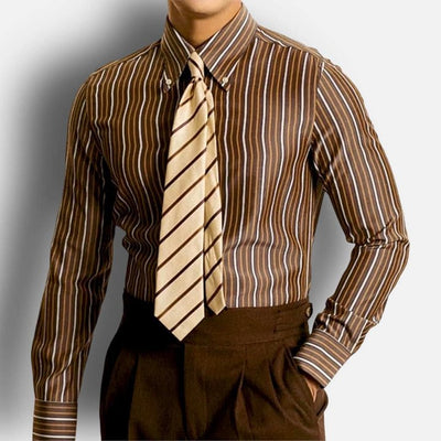 Italiaans slim fit overhemd Ritchy's Shop