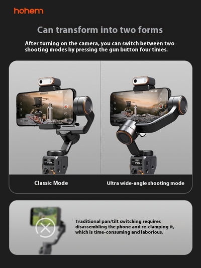 Uitgebreide mobiele telefoonstabilisator met AI-gezichtsherkenning Nexora Store