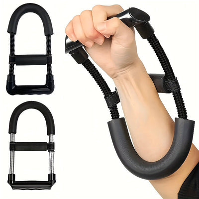Armkrachttrainingstool, verstelbare polsversterker, armspiertrainer hand verstelbare kracht zwarte versterker mannen arm hometrainer grip vinger pols apparatuur fitness weerstandstraining Ritchy's Shop