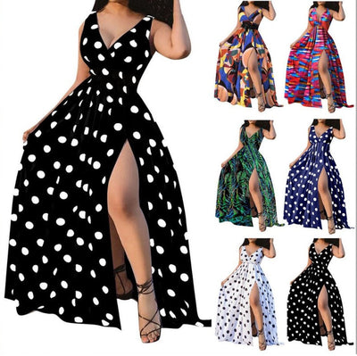 Sexy Jurken Dames Feest Dames Riem Plus Size Gevorkte Clubjurken Nexora Store