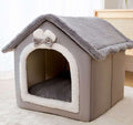 Opvouwbaar hondenhuis, kattenbed, wintervilla, slaapkennel, verwijderbaar nest, warme, afgesloten grot, bank, huisdierbenodigdheden Nexora Store