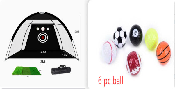 Golf oefennet tent Golf slagkooi tuin grasland oefentent golf trainingsuitrusting gaas buiten Ritchy's Shop